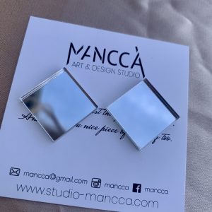 Mini square silver