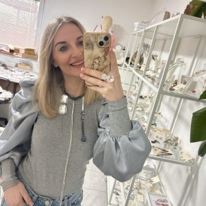 Ogrlica Mreža Silver