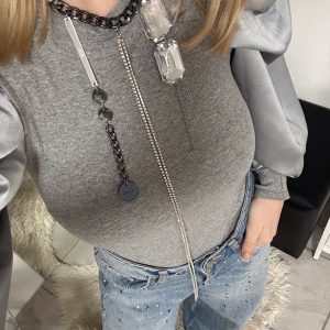 Ogrlica Mreža Silver