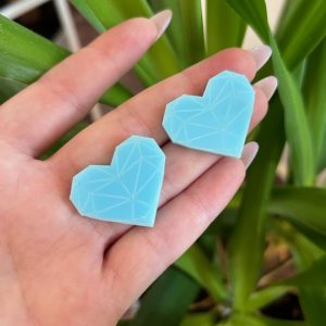BARBIE hearts turquoise
