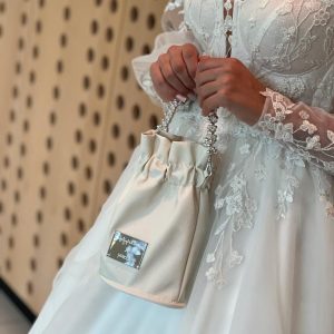BUCKET BAG TJD X MANCCA white