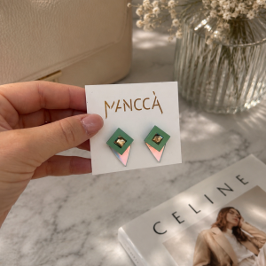 Crystal mini pistachio diamond