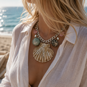 Ogrlica MALDIVES dream SILVER
